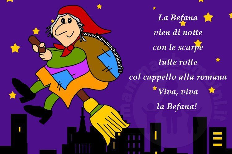 Frasi sulla Befana da stampare 1 frasi sulla befana