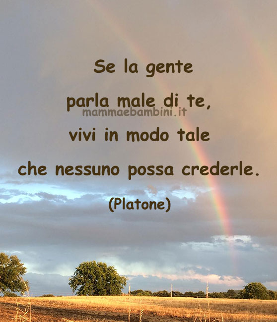 frase parlare male