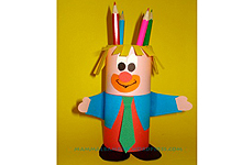 Lavoretti per bambini: portapenne