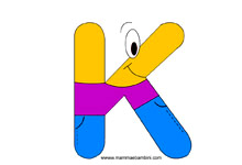 Alfabetiere: lettera K