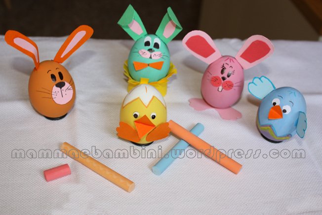 Decorare le uova per Pasqua 2 08 Gruppo W
