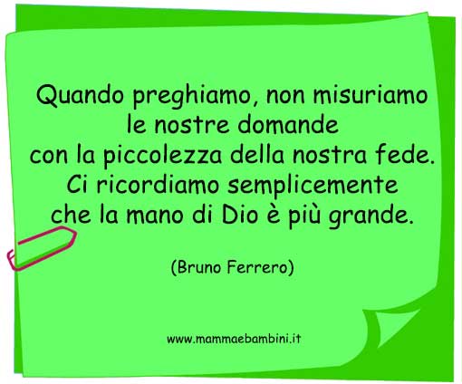 Storie di Bruno Ferrero La mano