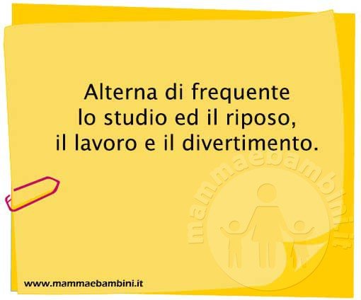 frase lavoro e riposo