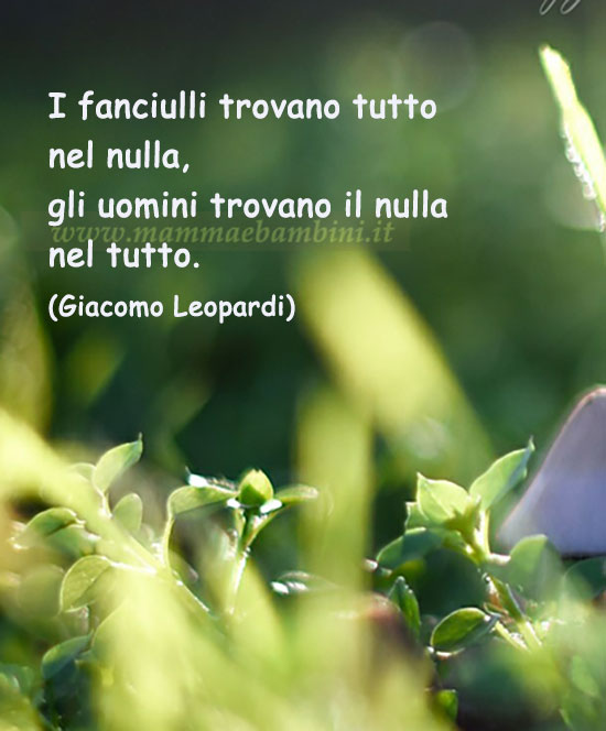 frase del giorno fanciulli