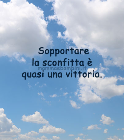 frase del giorno sconfitta