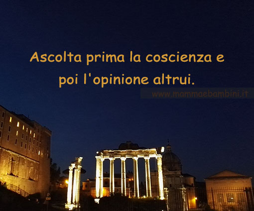 frase coscienza