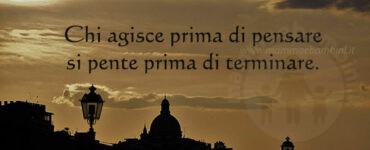 frase pensare agire