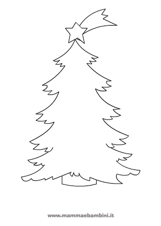 Disegni Di Natale Albero.Disegni Per Natale Da Colorare Mamma E Bambini