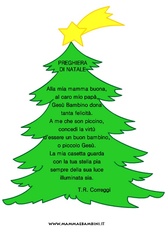 Poesie Di Natale Per La Mamma.Poesia Con Cornice Preghiera Di Natale Mamma E Bambini