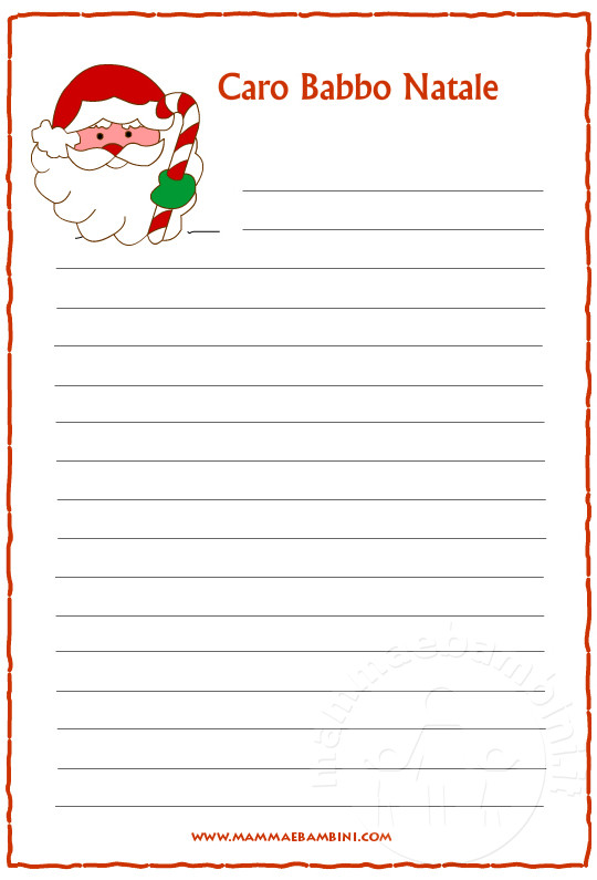 lettera babbo natale1