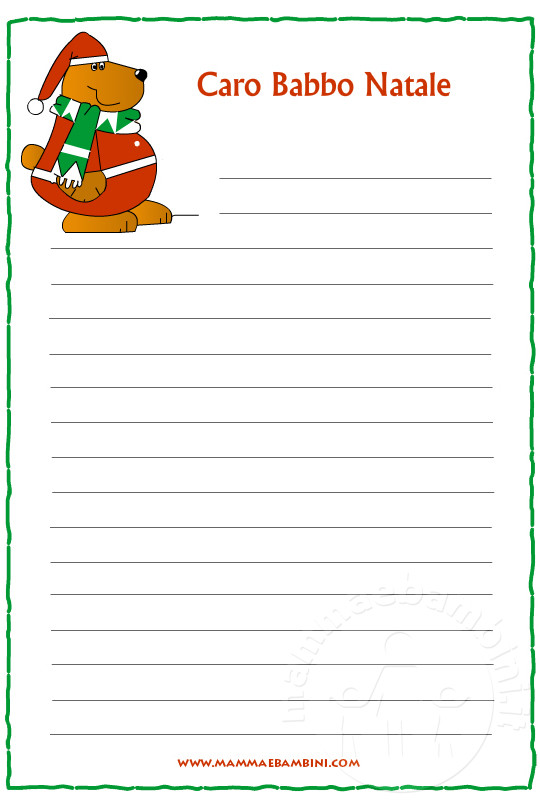 lettera babbo natale2