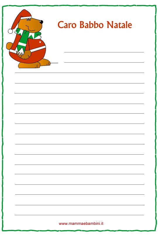 lettera babbo natale21