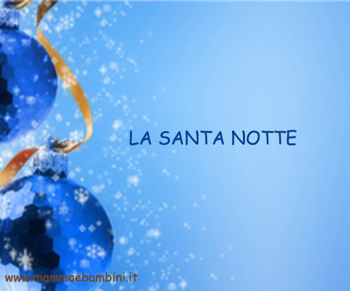 LA SANTA NOTTE