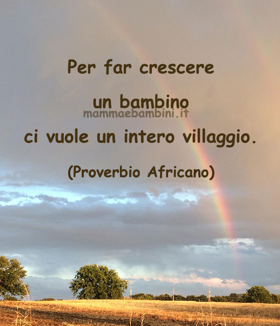 Frase del giorno 19 gennaio sui bambini 1 frase crescere