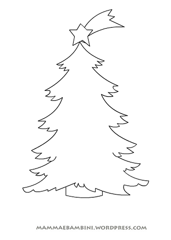 Albero Di Natale Da Colorare E Stampare.Disegni Per Natale Da Colorare Mamma E Bambini