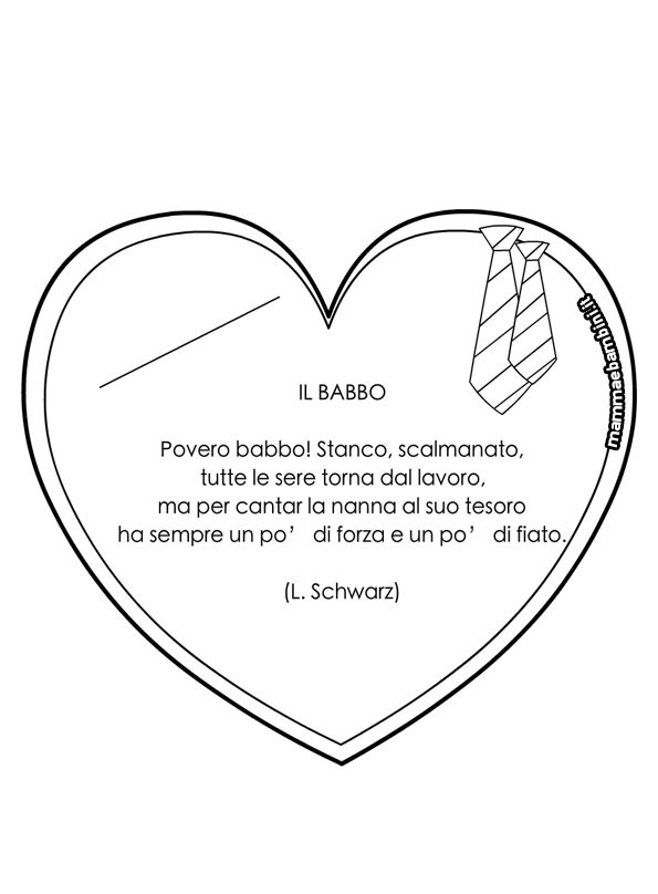 Poesie sul papà corte 3 poesia babbo