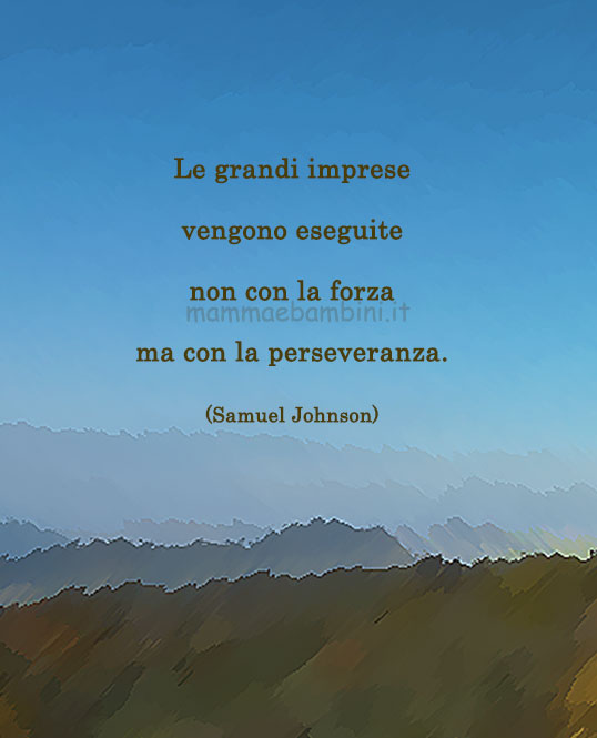 frase del giorno perseveranza