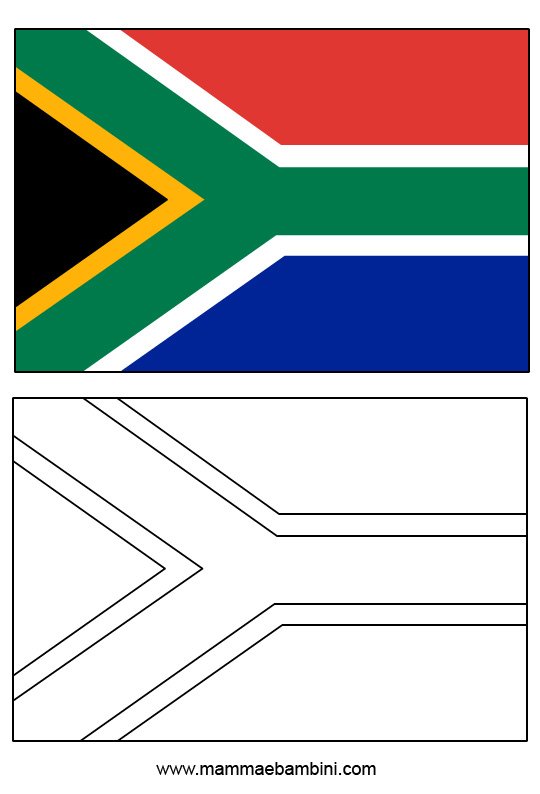 bandiera sudafrica