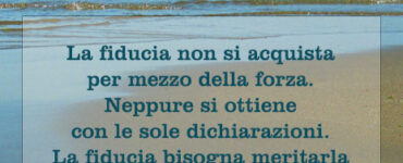 frase del giorno fiducia