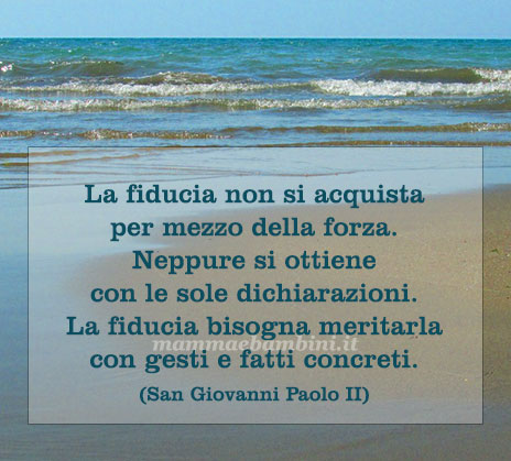 frase del giorno fiducia