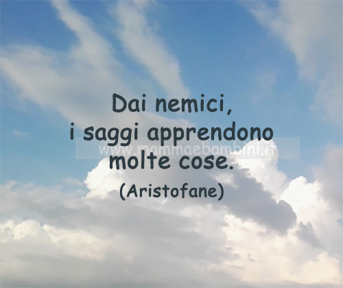 frase del giorno nemici