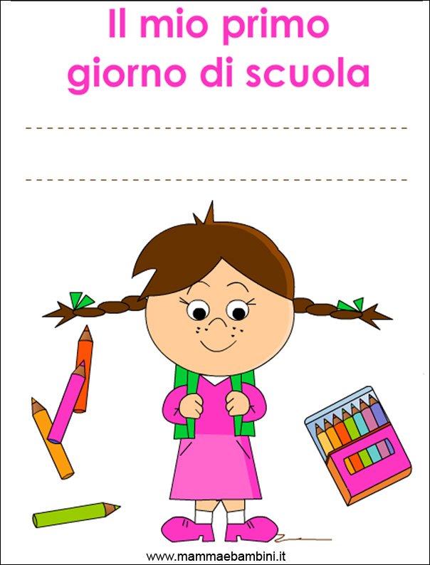 copertina primo giorno scuola rosa1