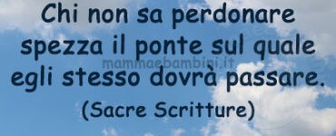 frase del giorno perdonare