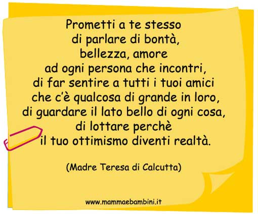 Frasi Sul Natale Di Madre Teresa.Le Frasi Pi Belle