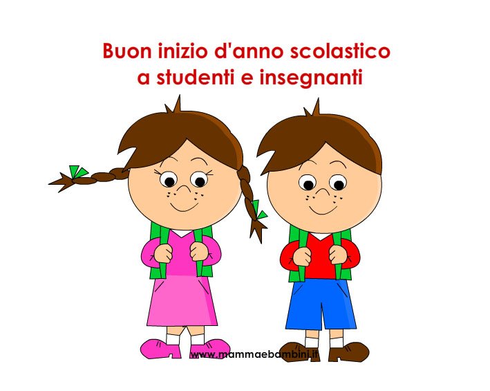 attestato primo giorno scuola