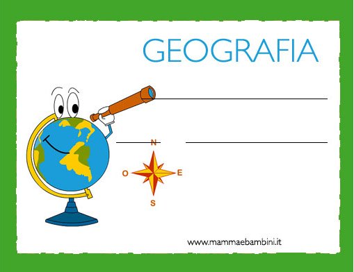 etichetta geografia