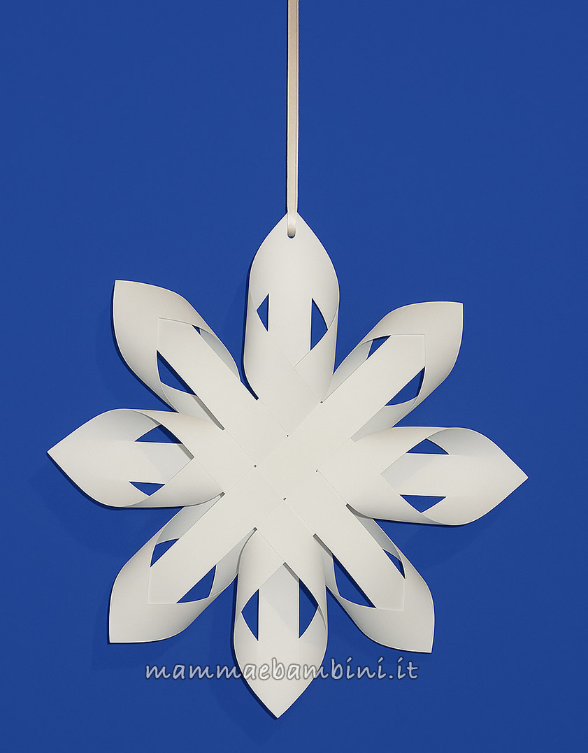 Come realizzare una stella di carta (Finnish Star) 11 finnish star