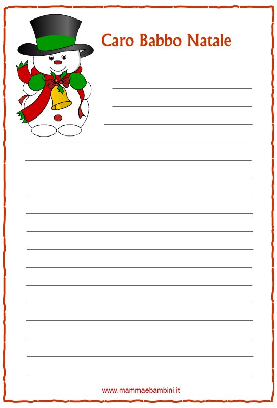 lettera babbo natale 3