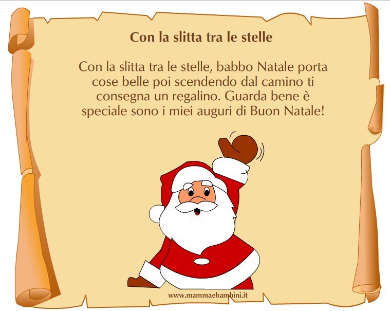 Poesie Di Natale In Francese Per Bambini.Tante Poesie Di Natale Da Stampare Con Cornice Mamma E Bambini