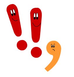 Poesia sulla punteggiatura: La tragedia di una virgola 1 punto virgola