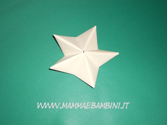 stella natale origami 12