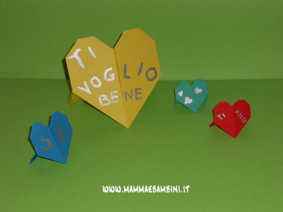 cuore origami 15