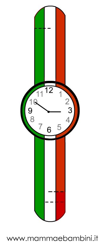 OROLOGIO TRICOLORE