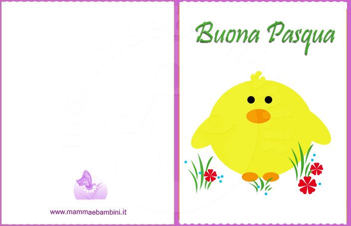 biglietto Pasqua 5