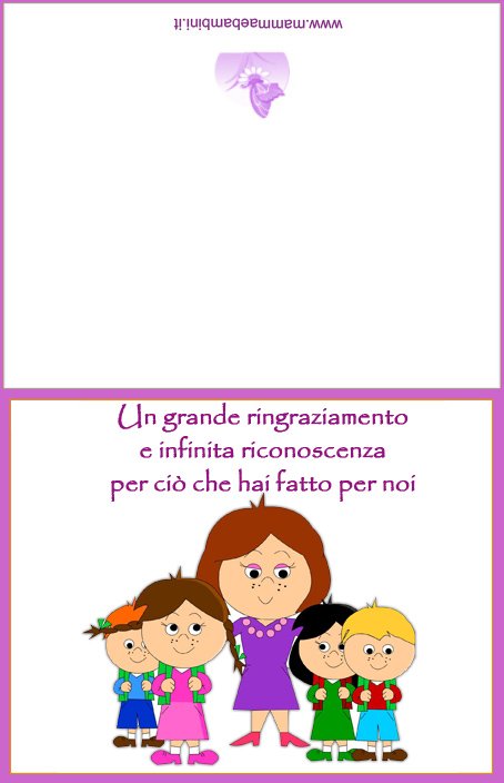 Biglietti Da Stampare Con Frasi Per Fine Anno Scolastico Mamma E Bambini