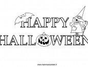 Scritta Happy Halloween Da Stampare Mamma E Bambini