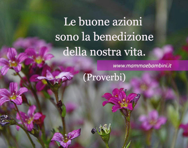 frase buone azioni