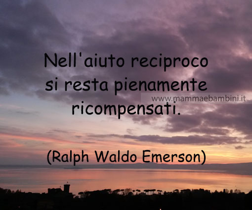 frase aiutarsi reciprocamente