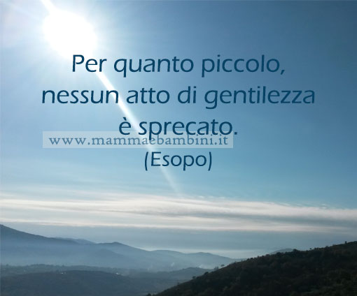 frase del giorno atti gentilezza