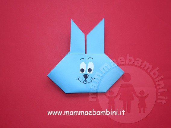 origami coniglio 12