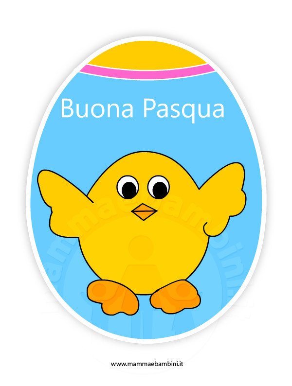 disegno pasqua da stampare