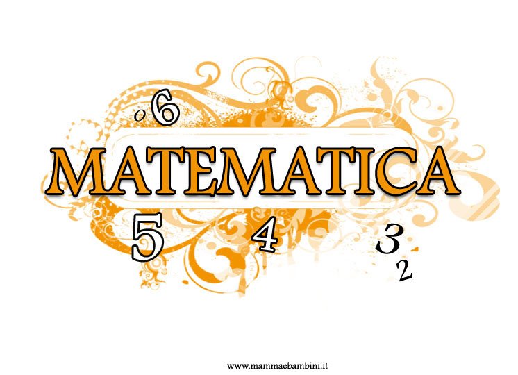 Copertina Quaderno Matematica Da Stampare Mamma E Bambini