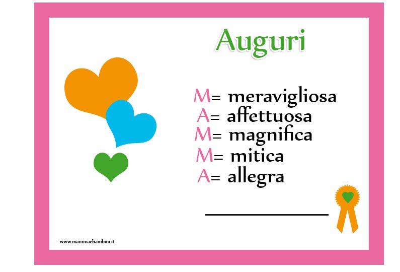 diploma auguri mamma