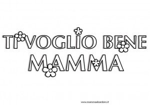 Mousepad Festa Della Mamma Con Scritta 'Mamma Ti Vogliamo Bene Tanto Così', Base Antiscivolo In Gomma, 25x19 Cm