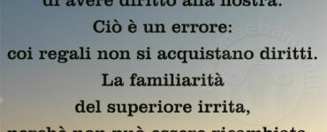 frase del giorno confidenza