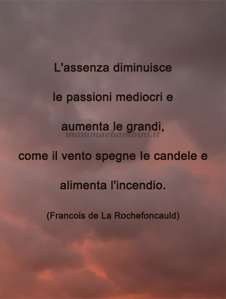 Frase del giorno 13 luglio sull'assenza 1 frase del giorno assenza